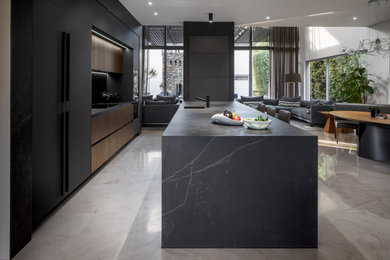 Inspiration for a modern kitchen in Perth.