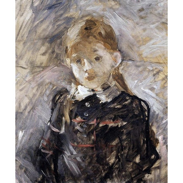 Berthe Morisot Little Girl With Blond Hair, 20"x25" Wall Decal