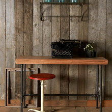 wall and desk