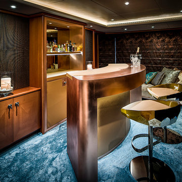 Mega yacht interior