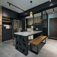 Houzz Tour: A Distinct Eclectic Flavour Fills This Revamped Flat