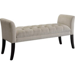 Transitional Upholstered Benches by Coast to Coast Imports, LLC