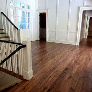 SAGAPONACK: WIDE PLANK WALNUT REFINISH - BONA TRAFFIC HD SATIN