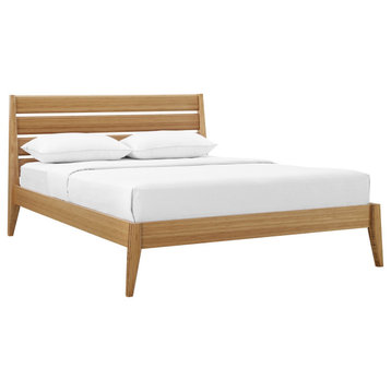 Sienna Queen Bed, Caramelized, Eastern King