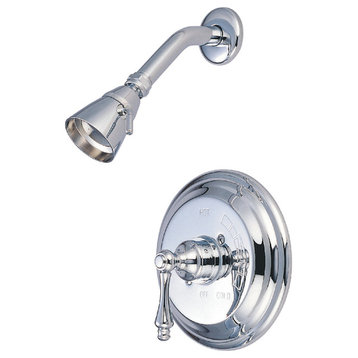 Kingston Brass Shower Trim Only without Tub Spout, Polished Chrome