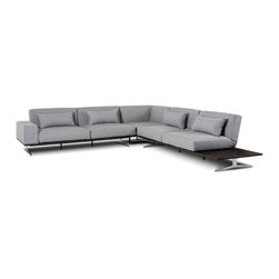 FLORENCE MODERN FABRIC SECTIONAL SOFA - Sectional Sofas