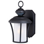 Vaxcel - Vaxcel T0250 Parker Dualux - One Light Outdoor Wall Lantern - Elegant yet versatile, this outdoor Dualux� 6-1/4"Parker Dualux One Li Dark Bronze Frosted  *UL: Suitable for wet locations Energy Star Qualified: n/a ADA Certified: n/a  *Number of Lights: Lamp: 1-*Wattage:60w Medium Base bulb(s) *Bulb Included:No *Bulb Type:Medium Base *Finish Type:Dark Bronze