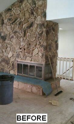 Help Me With My Giant Stone Fireplace