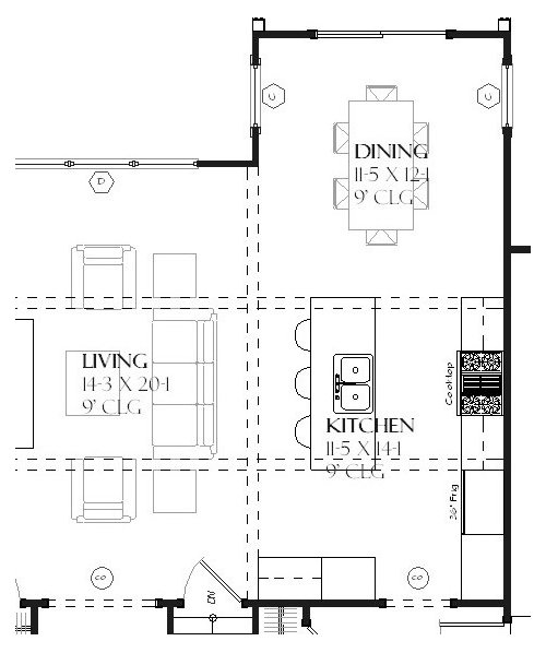Move sink in island off center?
