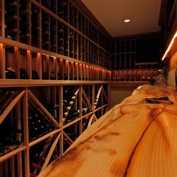 Lake Forest Park WA wine cellar - ED