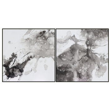 Monochromatic Splash Painting Set (2) | Liang & Eimil Berkeley