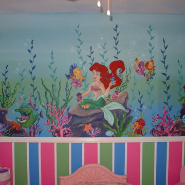 The Little Mermaid Mural