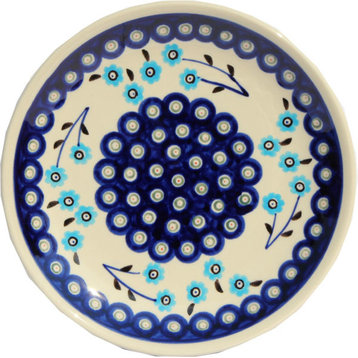 Polish Pottery  Dessert Plate, Pattern Number: 453