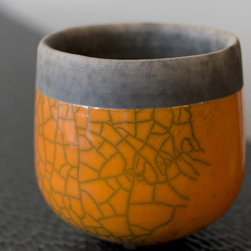 Minsk Raku Half Bowl - Decorative Bowls