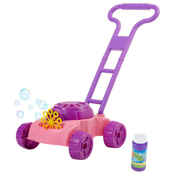 Bubble Lawn Mower Push Toy Lawnmower Machine With Bubbles Included