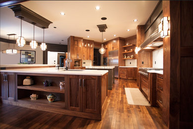 Example of a kitchen design in Vancouver