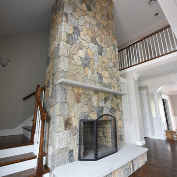 Stone Fireplace - New England Blend (Mosaic)