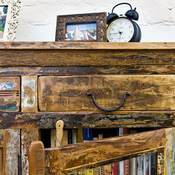 Reclaimed Wood Furniture from Crete - アクセントチェスト・キャビネット