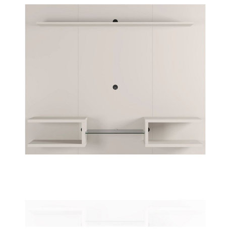 Manhattan Comfort Plaza Modern Floating Entertainment Center & Shelves