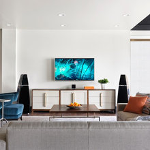 clean living room
