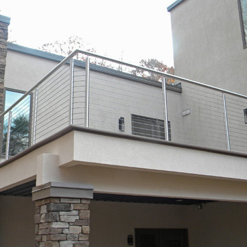 Stainless Steel Round Cable Railing System in Bechtelsville, PA