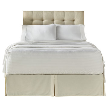 Five Queens Court Royal Fit 500 TC Full Sheet Set, White, Queen