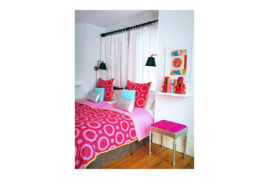 Eclectic bedroom photo in New York