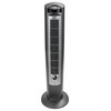 Wind Curve Tower Fan With Nighttime Setting, Gray/Silver