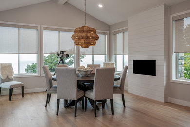 Example of a dining room design in Grand Rapids