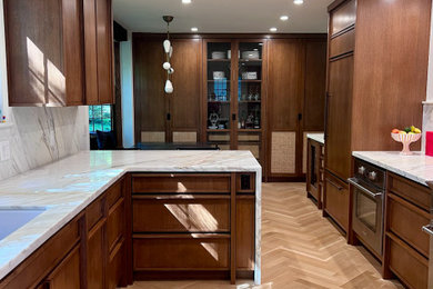 Example of a kitchen design in New York