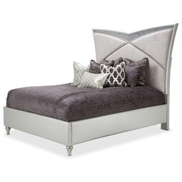 Melrose Plaza 7-Piece Upholstered Bedroom Set, California King Upholstered