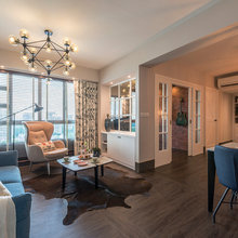 Houzz Tour: A Farmhouse Look Marries Differing Design Preferences