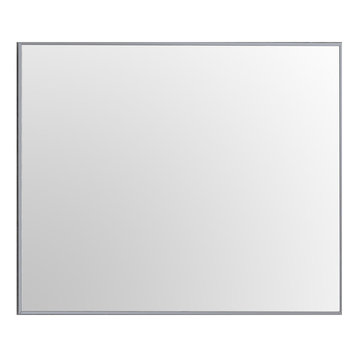 Eviva Sax Polished Chrome Wall Mirror, 36"