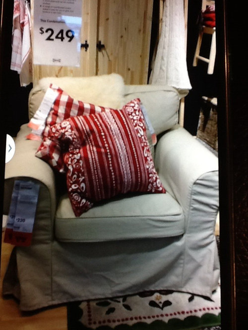 Leather couch and slipcover chairs??