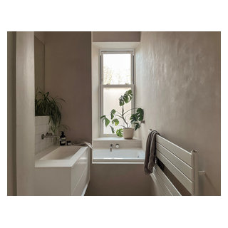 Microcement Bathroom - Scandinavian - Bathroom - Edinburgh - by Studio ...