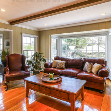 New Windows and Patio Door in Remarkable Family Room - Renewal by Andersen Long