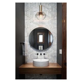 Big House on the Prairie - Contemporary - Powder Room - Denver - by ...