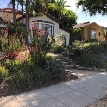 Santa Monica Front with Stone Steps