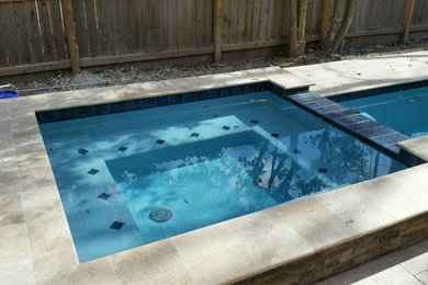 Memorial pool build
