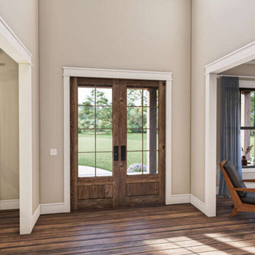Exclusive Modern Farmhouse Plan 009-00311