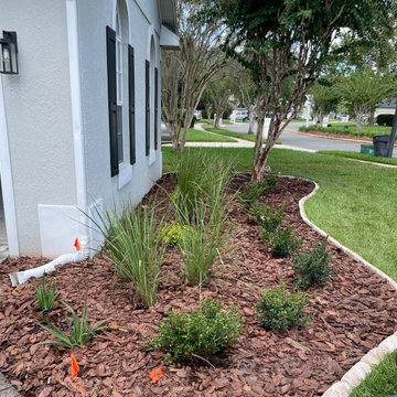 Front and Backyard Landscape Renovation with a Drainage Challenge