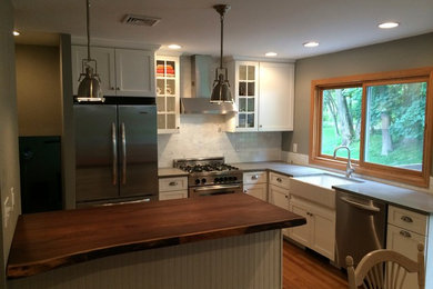 Kitchen photo in New York