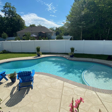 Swimming Pool Build in La Plata, MD - AH - Wise Pool & Spa