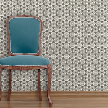 First Impression Hand-Block Printed Wallpaper Collection