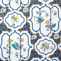 Chinoiserie: Blue - Wallpaper