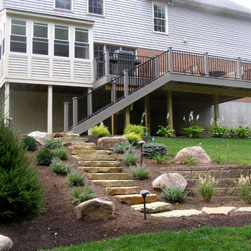 Deck & Lower Patio