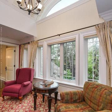 New Wall of Windows in Gorgeous Sitting Area - Renewal by Andersen Greater Toron