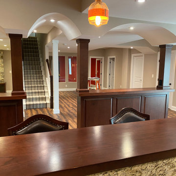 Irish Bar, Theater area and Exercise Room in Glen Mills, PA