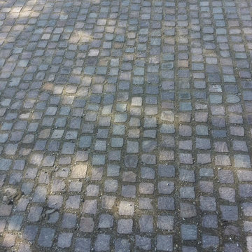 Porfido Cobblestone Driveway