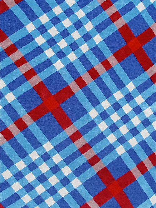 Transitional Rugs Brit Plaid Area Rug In Blue And Red The Market America Rugs